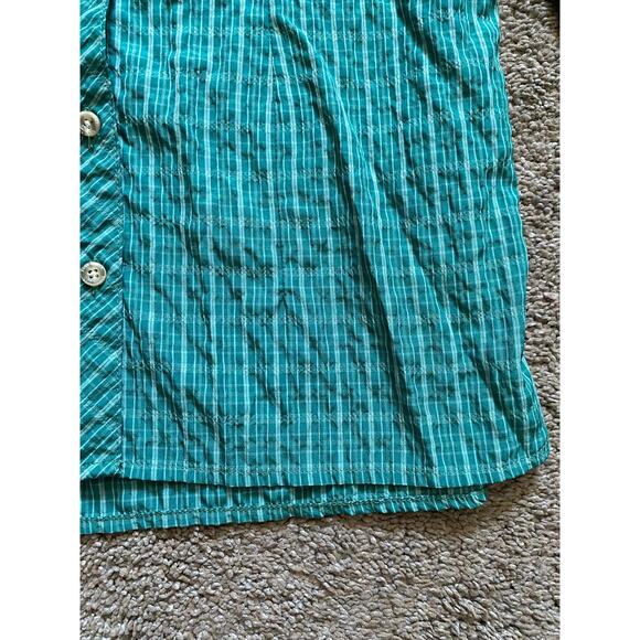 Green Eddie Bauer vented hiking/fishing shirt - Picture 4 of 9